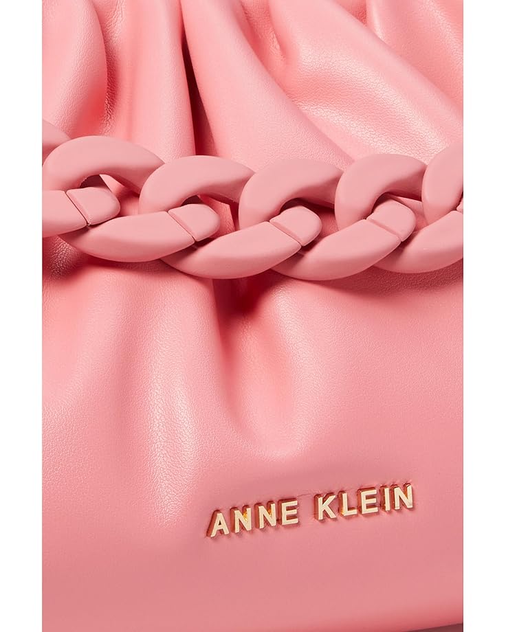 Anne Klein Coated Chain Swag Clutch