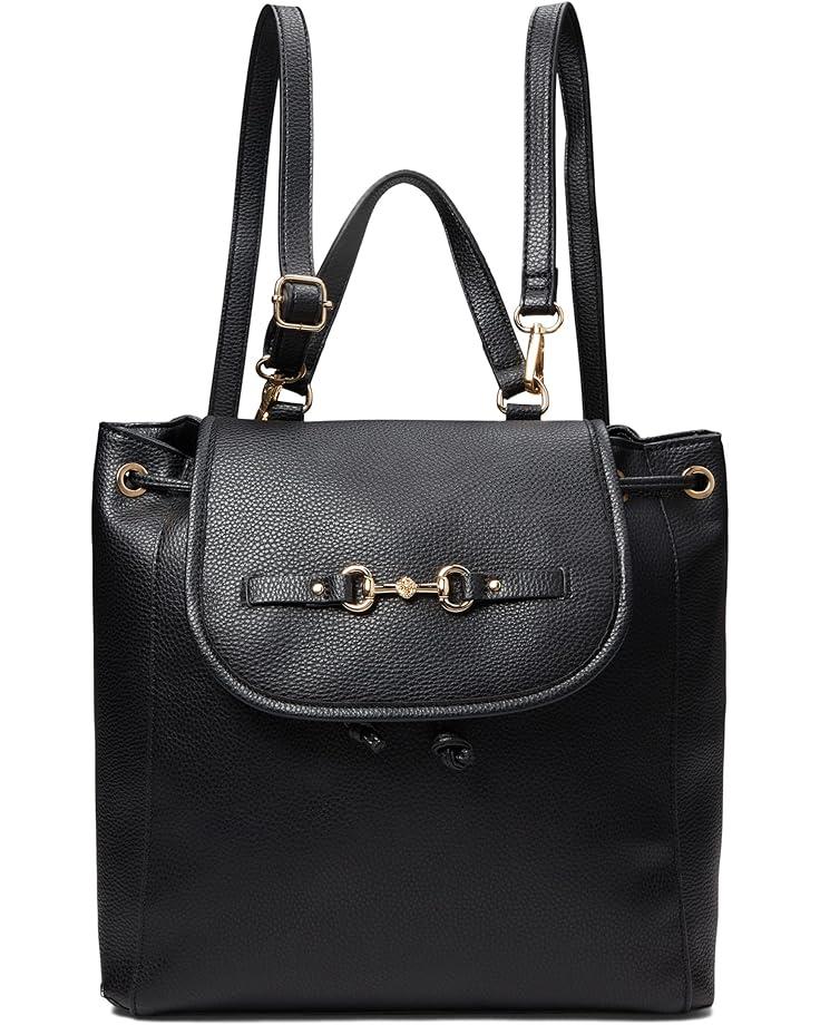 Anne Klein Flap Backpack with Horsebit