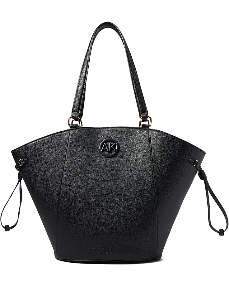 Anne Klein Large Coated Clam Shell Tote