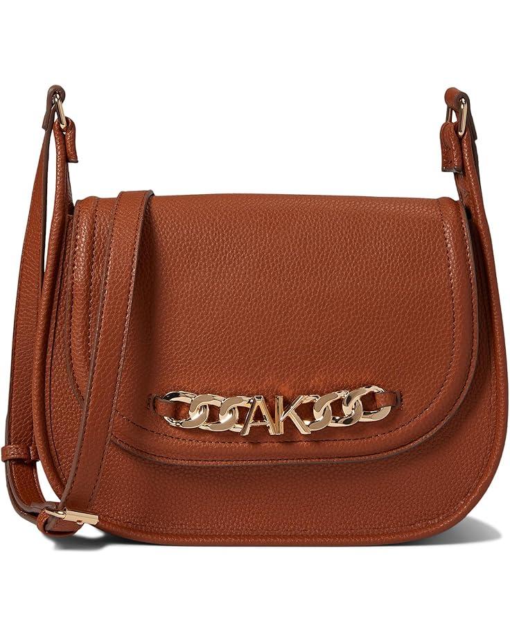 Anne Klein Large Flap Hobo w/ Chunky AK Chain