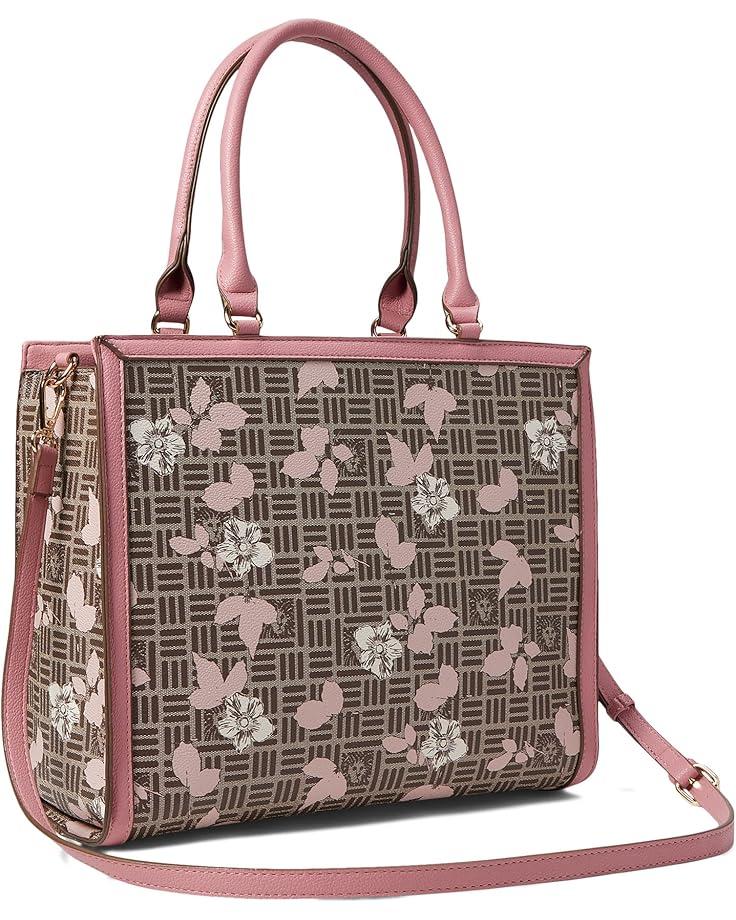 Anne Klein Logo Shopper Tote With Horsebit