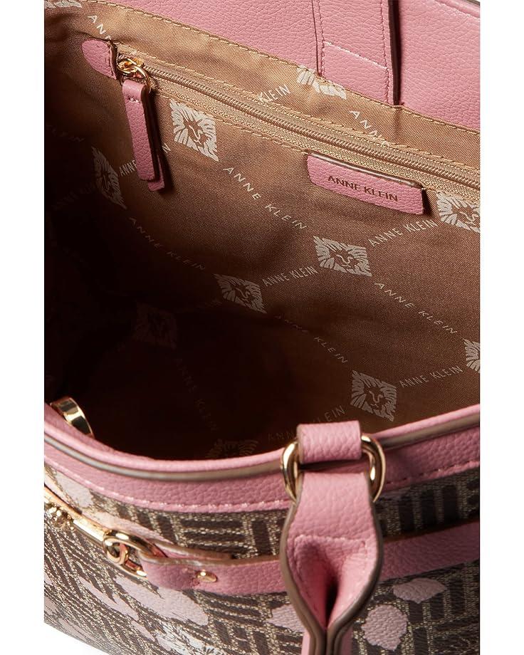Anne Klein Logo Shopper Tote With Horsebit