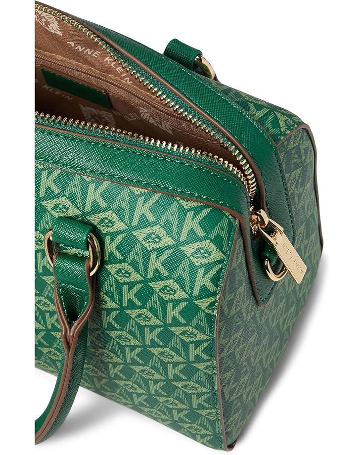 Anne Klein Mini AK Cube Logo Satchel
