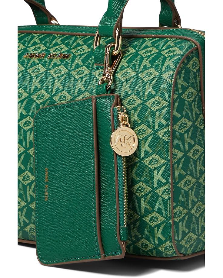 Anne Klein Mini AK Cube Logo Satchel