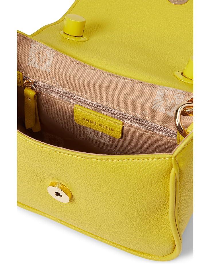Anne Klein Mini Coated Top-Handle Satchel