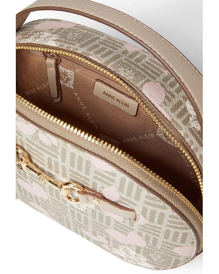 Anne Klein Oval Horsebit Crossbody