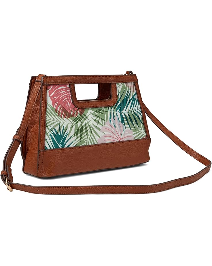 Anne Klein Palm Print Convertible Clutch