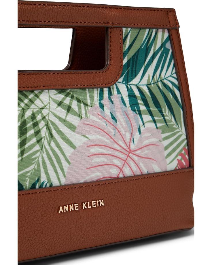 Anne Klein Palm Print Convertible Clutch