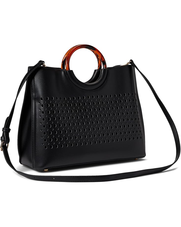 Anne Klein Perf Round Handle Satchel