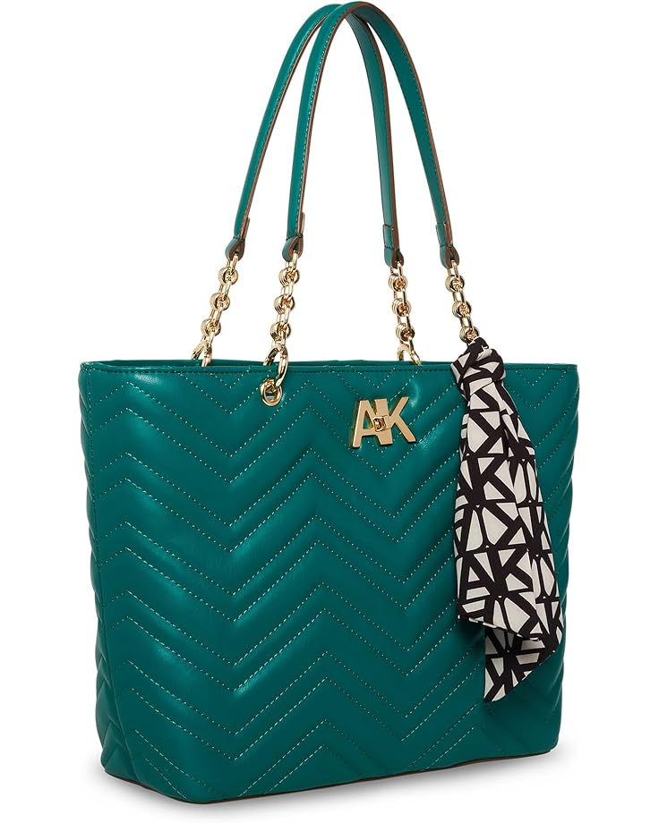 6pm Anne Klein Quilted Chain Tote With Turnlock