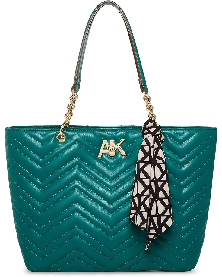 6pm Anne Klein Quilted Chain Tote with Turnlock
