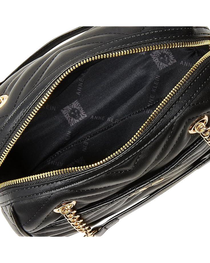 Anne Klein Quilted Convertible Mini Duffel