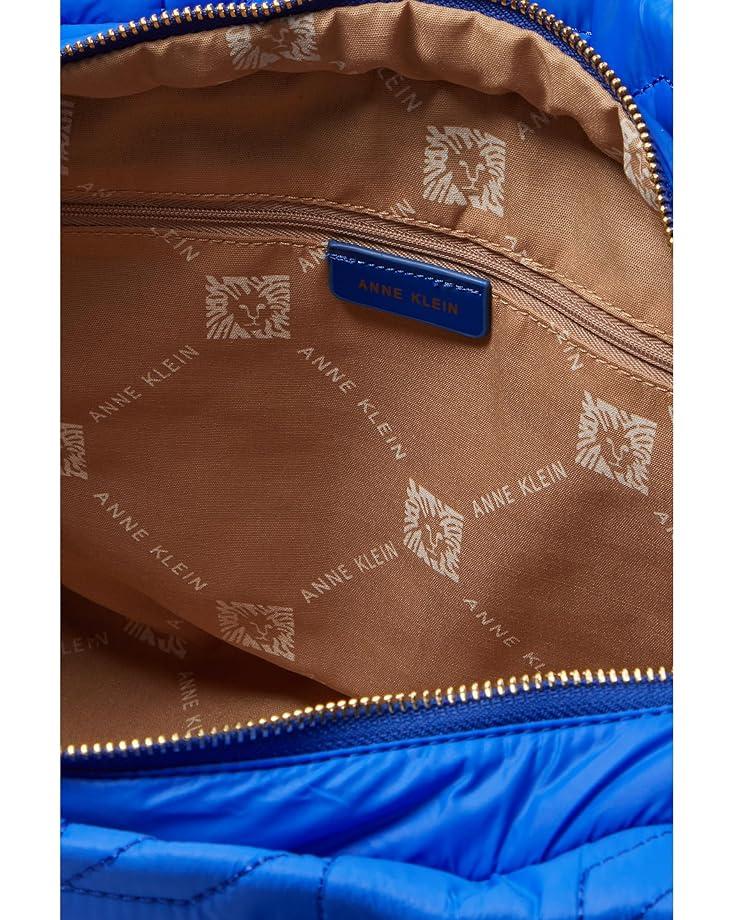 6pm Anne Klein Quilted Nylon Tote With Pouch