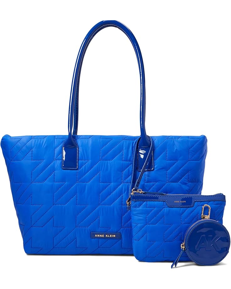 6pm Anne Klein Quilted Nylon Tote with Pouch