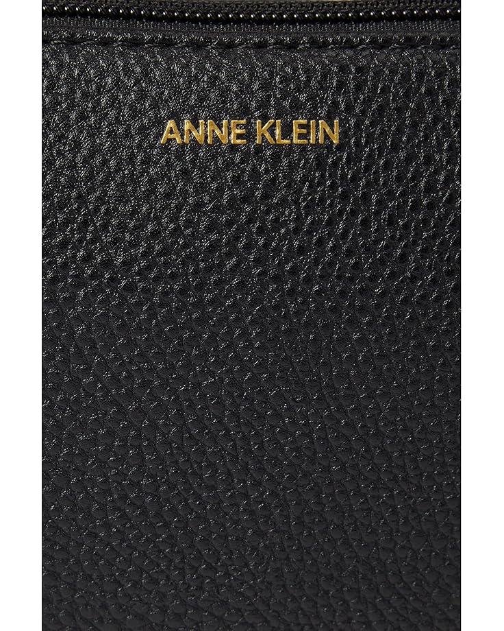 Anne Klein Shearling Coin And Pouch Trio