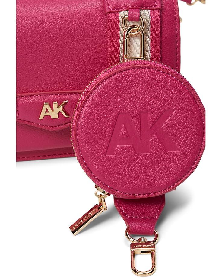 6pm Anne Klein Small Flap Crossbody With Web Strap