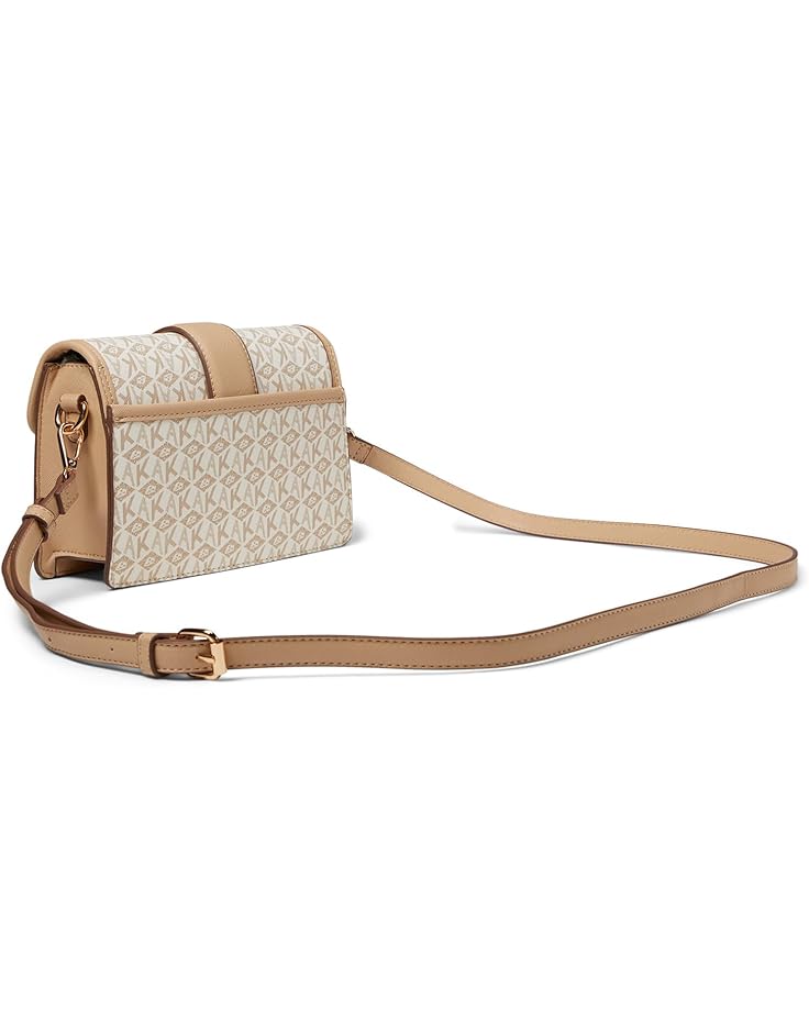 Anne Klein Small Flap Cube Logo Crossbody