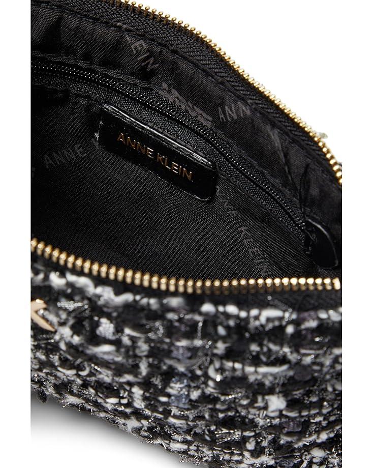 6pm Anne Klein Tweed Chain Wristlet