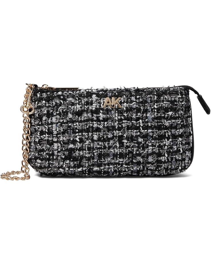 6pm Anne Klein Tweed Chain Wristlet