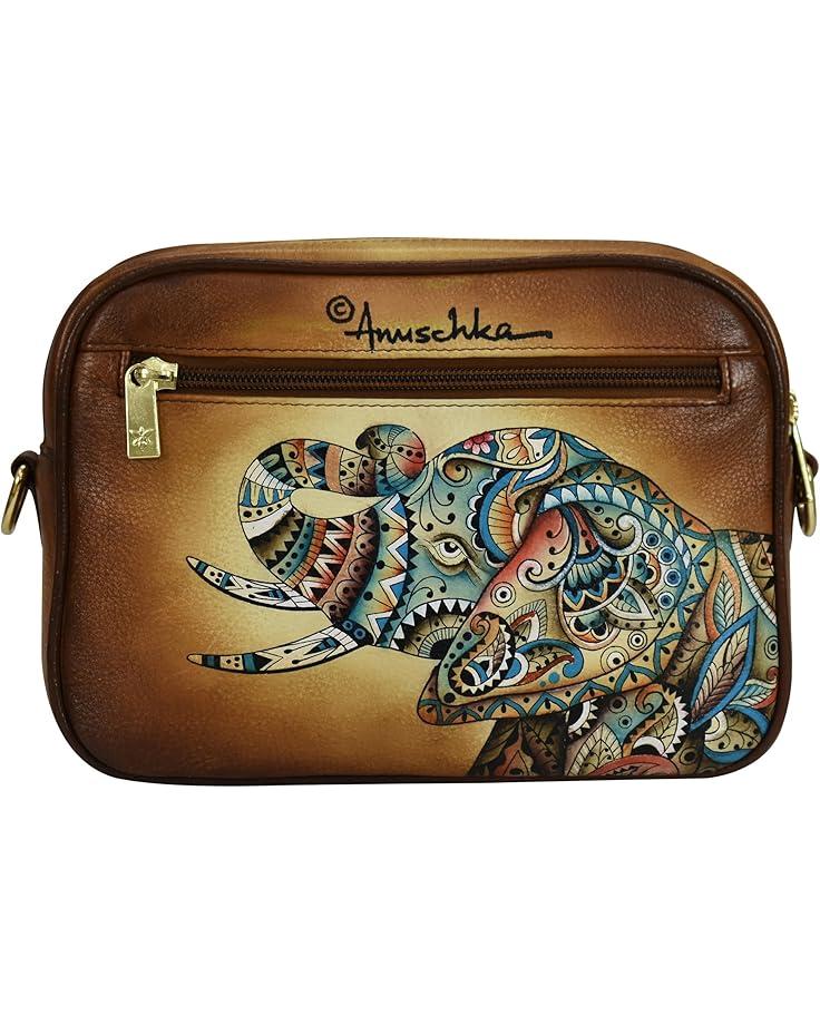 6pm Anuschka Twin Top Messenger 704