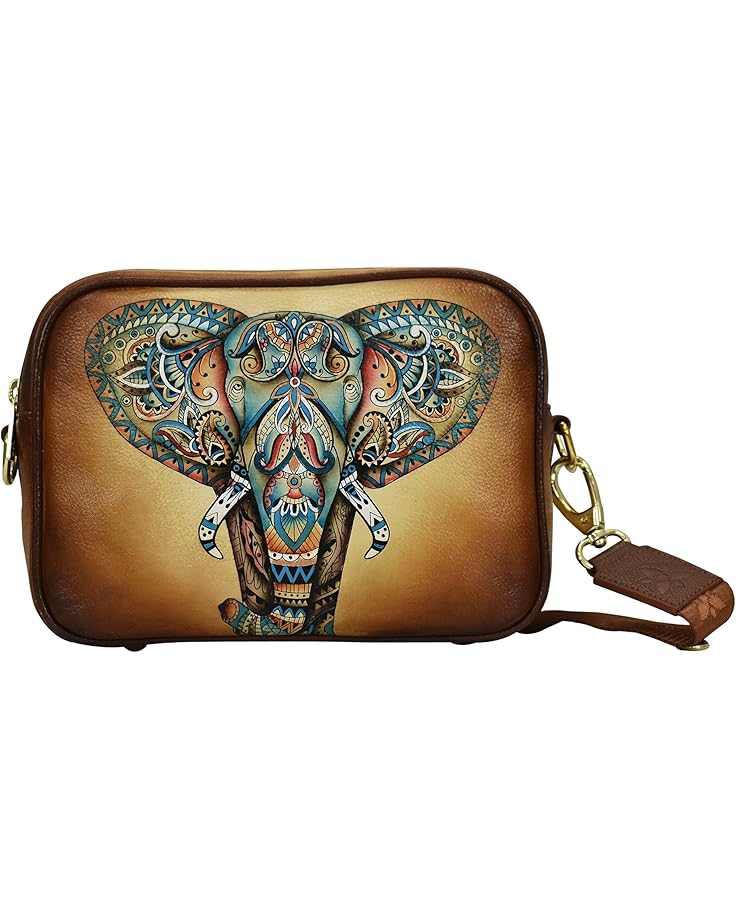 6pm Anuschka Twin Top Messenger 704