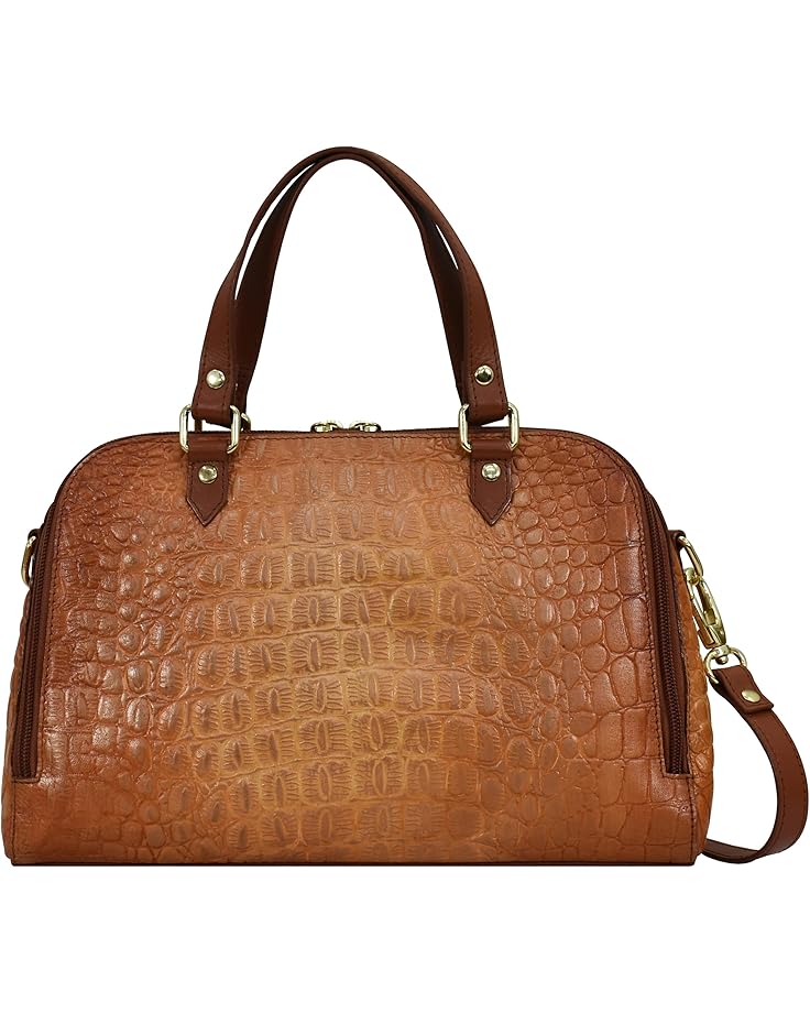 6pm Anuschka Wide Organizer Satchel 695