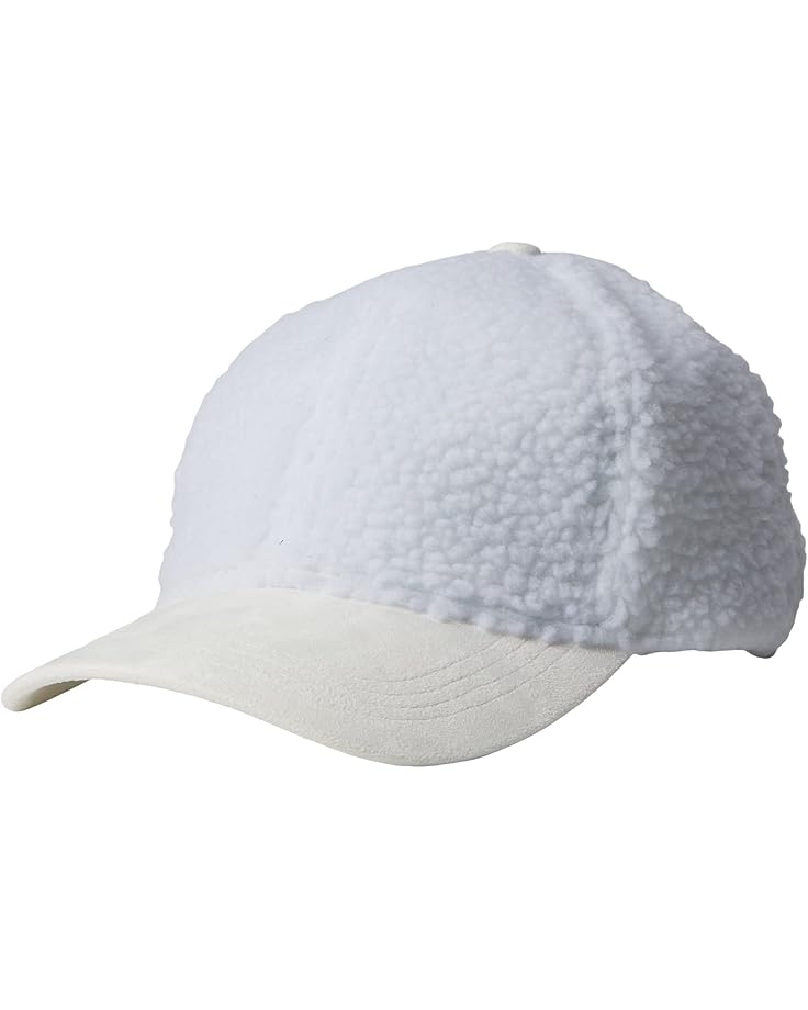 6pm Badgley Mischka Sherpa Baseball Cap