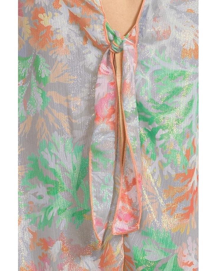 BECCA Coral Reef Sheer Chiffon Tunic Women's