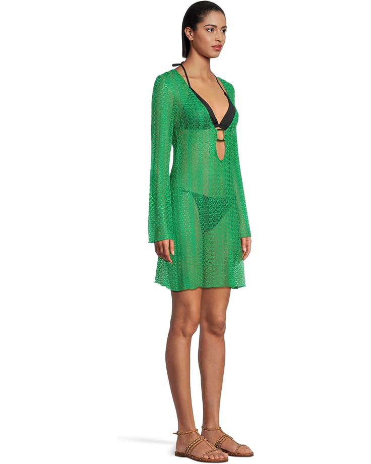 BECCA Golden Crochet Buckle Tunic Women's