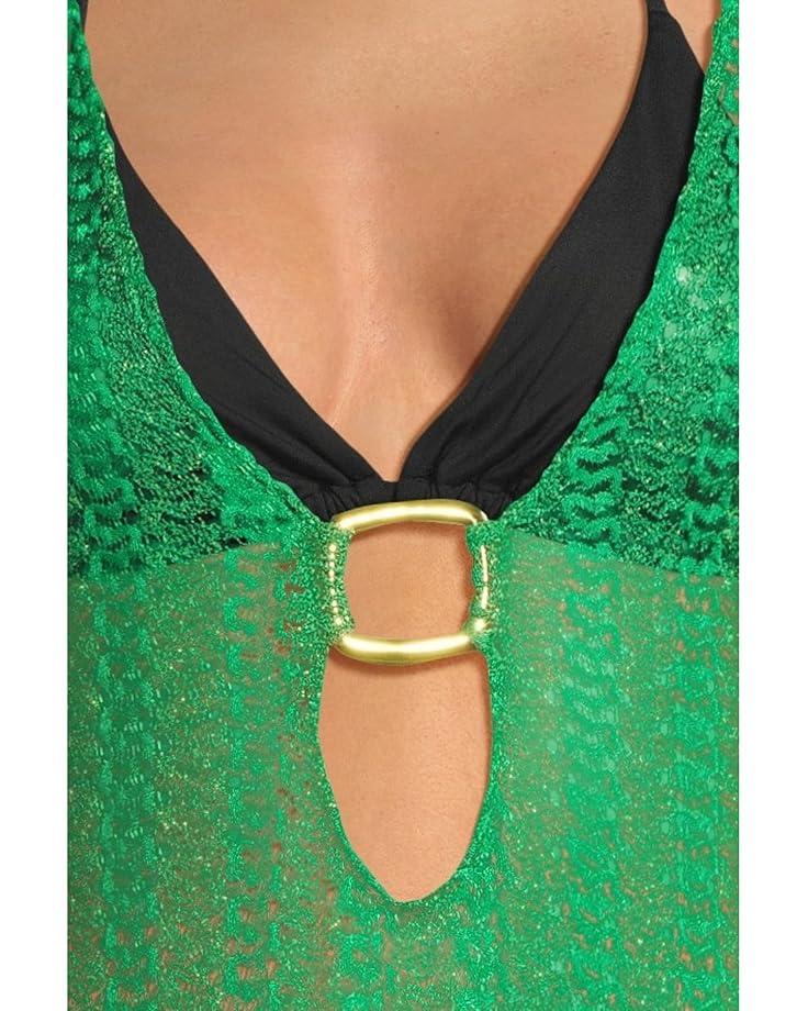 BECCA Golden Crochet Buckle Tunic Women's