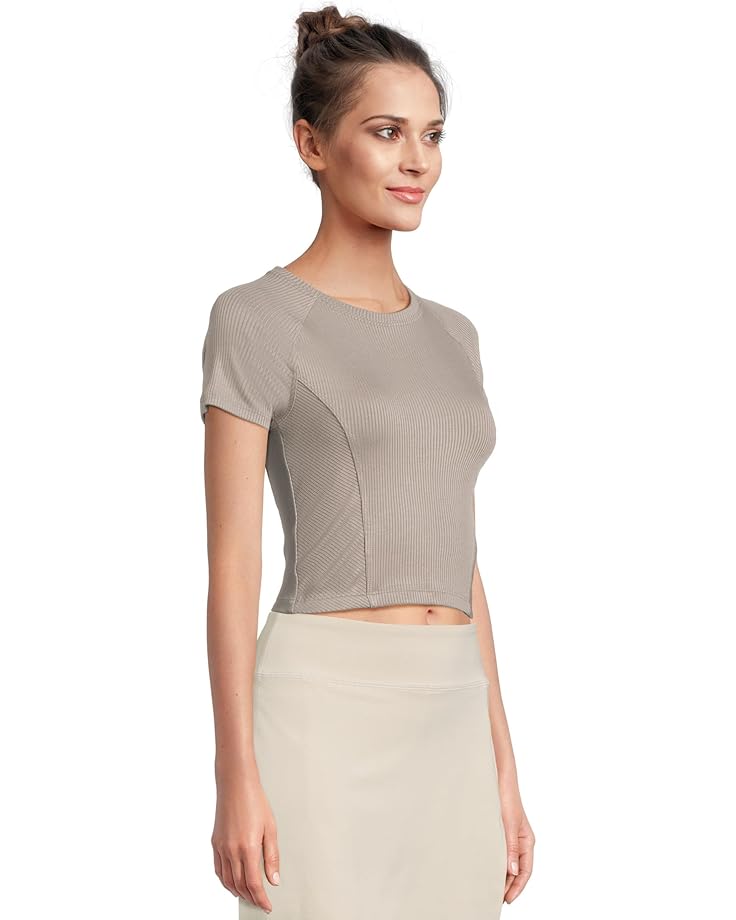 Beyond Yoga Cropped Length Women's Stone Gray