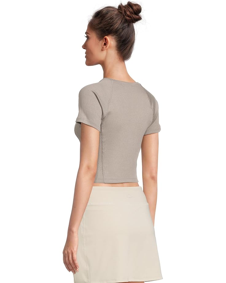 Beyond Yoga Cropped Length Women's Stone Gray