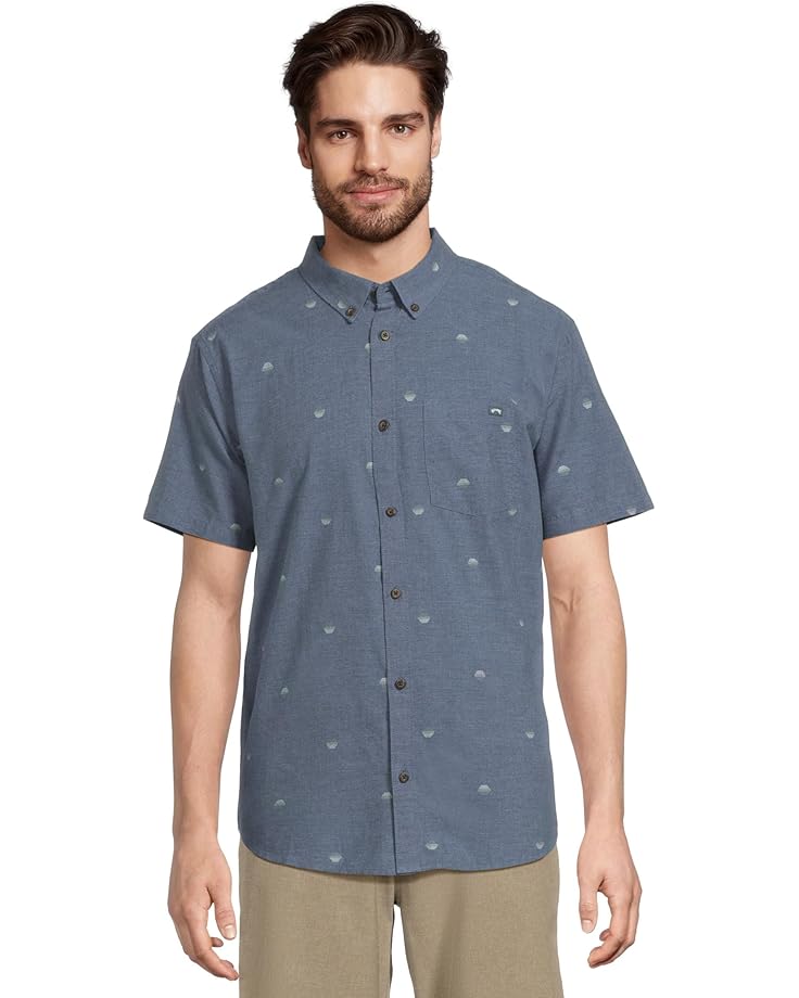 6pm Billabong All Day Jacquard Short Sleeve Men's