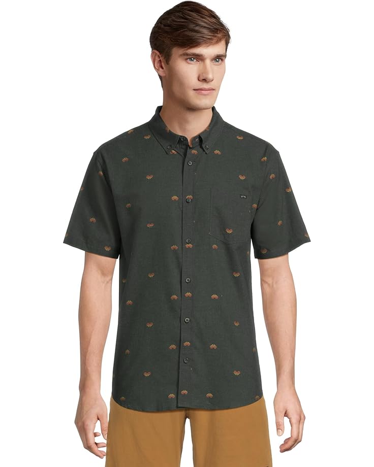6pm Billabong All Day Jacquard Short Sleeve Men's
