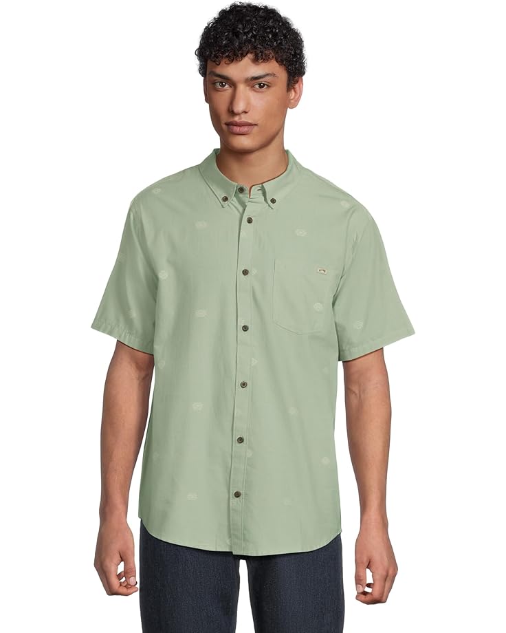 6pm Billabong All Day Jacquard Short Sleeve Men's