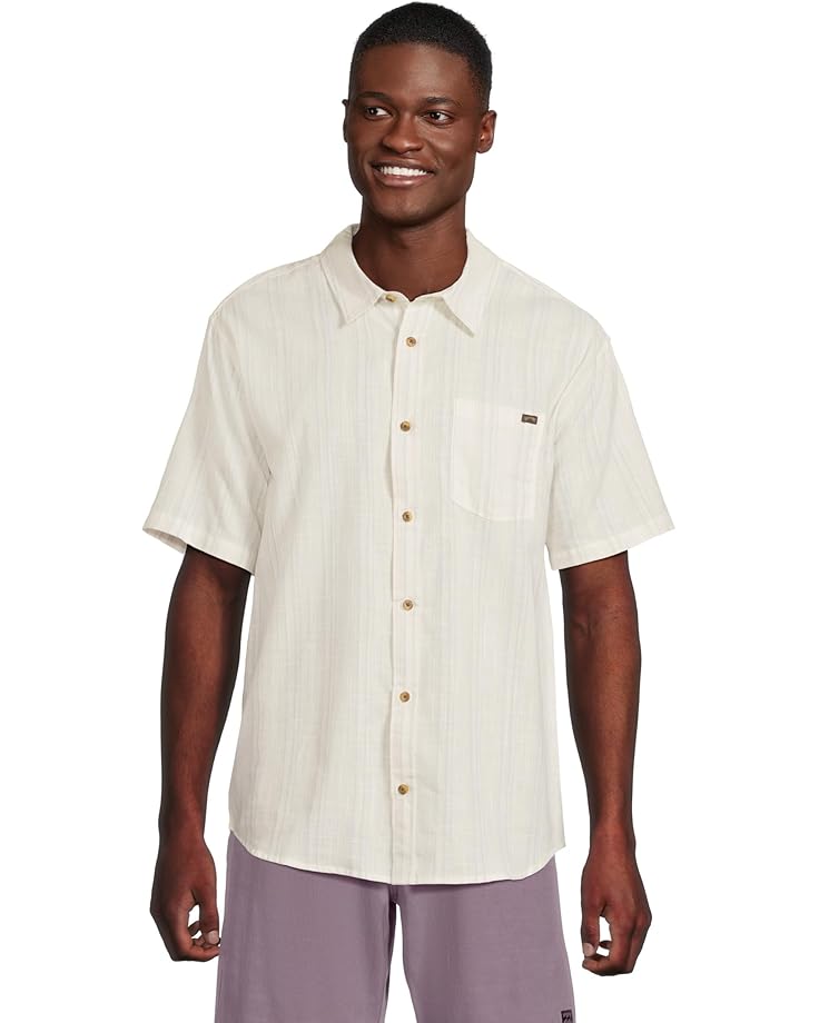 6pm Billabong All Day Stripe Short Sleeve Men's