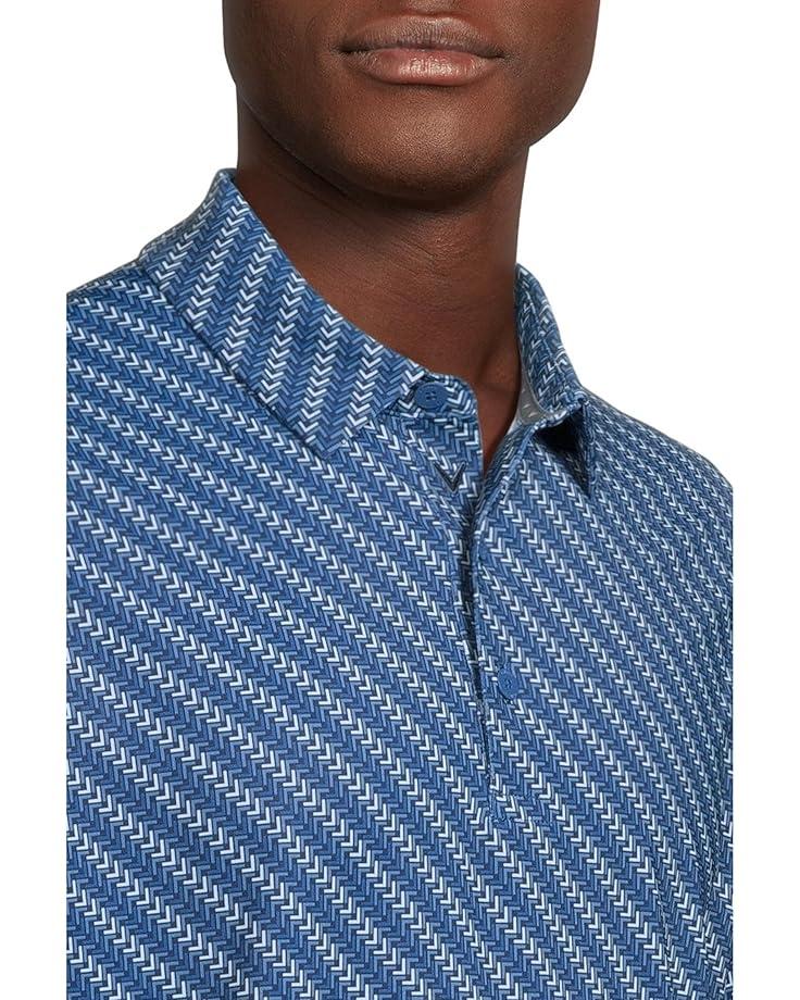 6pm Callaway Chev Twill Print Polo Men's