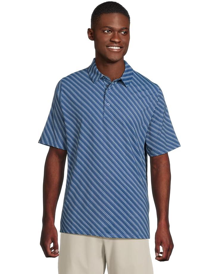 6pm Callaway Chev Twill Print Polo Men's