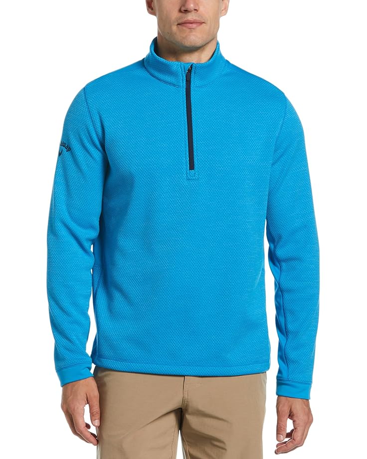 Callaway Midweight 1/4 Zip Hex Pullover Men's
