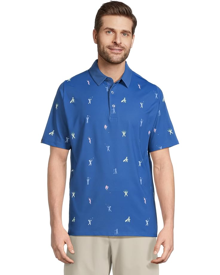 6pm Callaway Time Lapse Print Polo Men's