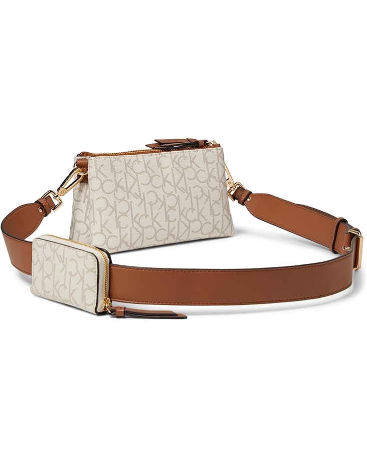 6pm Calvin Klein Chrome Signature Crossbody