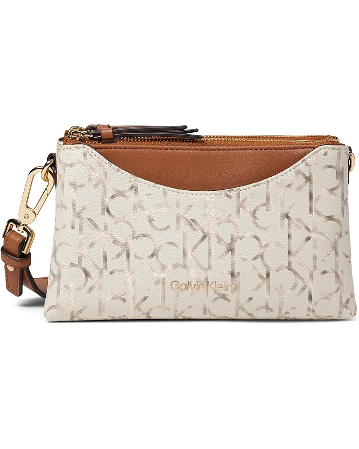 6pm Calvin Klein Chrome Signature Crossbody