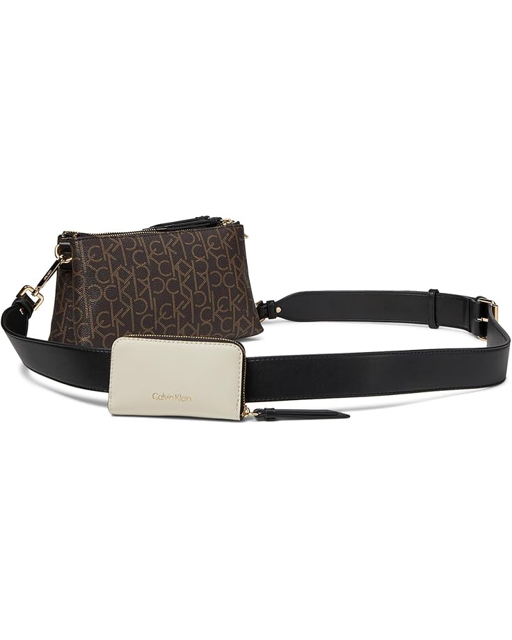 6pm Calvin Klein Chrome Signature Crossbody