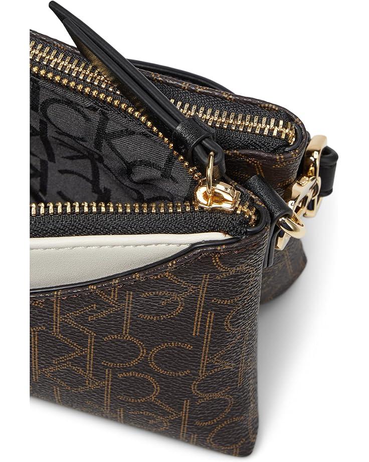 6pm Calvin Klein Chrome Signature Crossbody