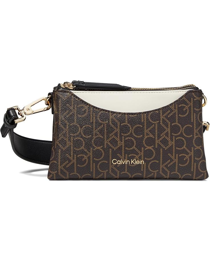 6pm Calvin Klein Chrome Signature Crossbody