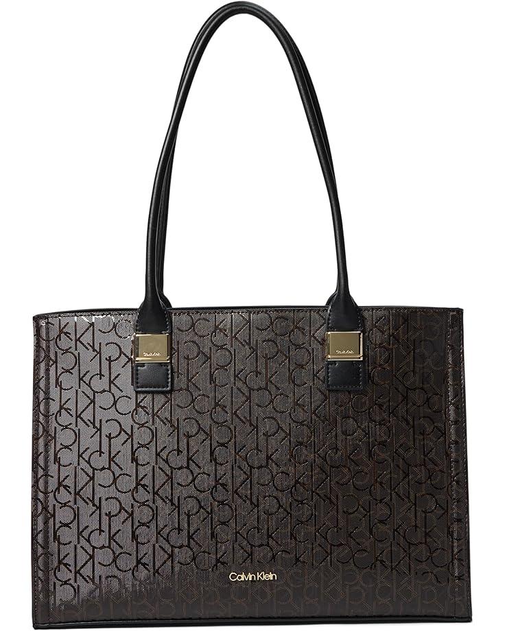 6pm Calvin Klein Deesha Signature Tote