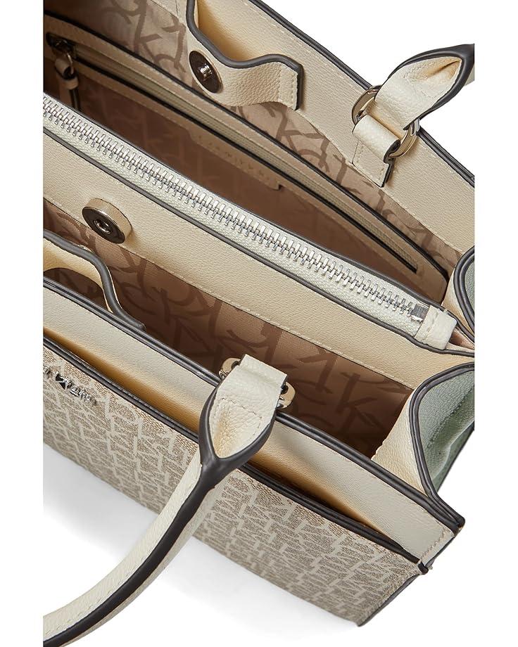 6pm Calvin Klein Edie Signature Satchel