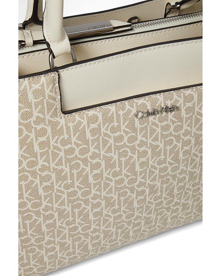 6pm Calvin Klein Edie Signature Satchel