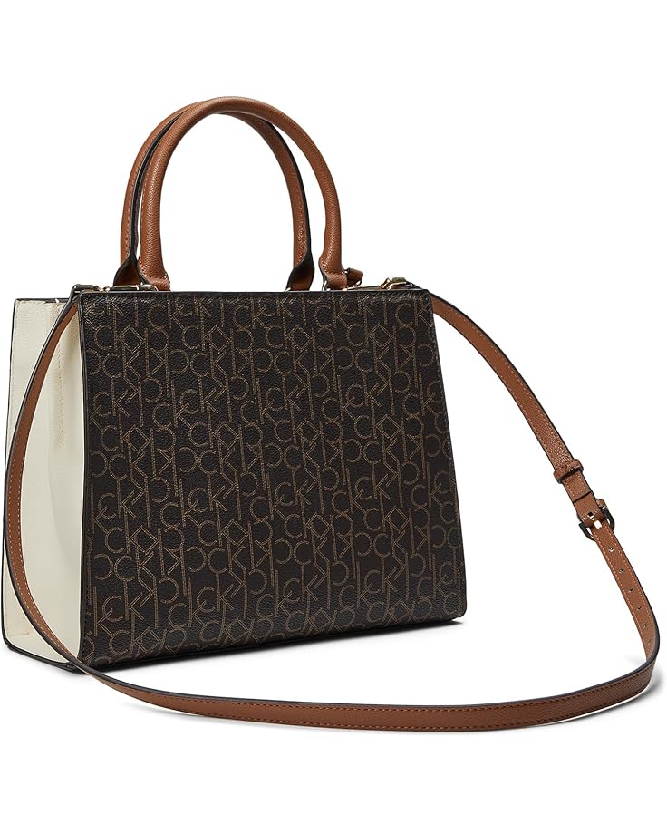 6pm Calvin Klein Edie Signature Satchel