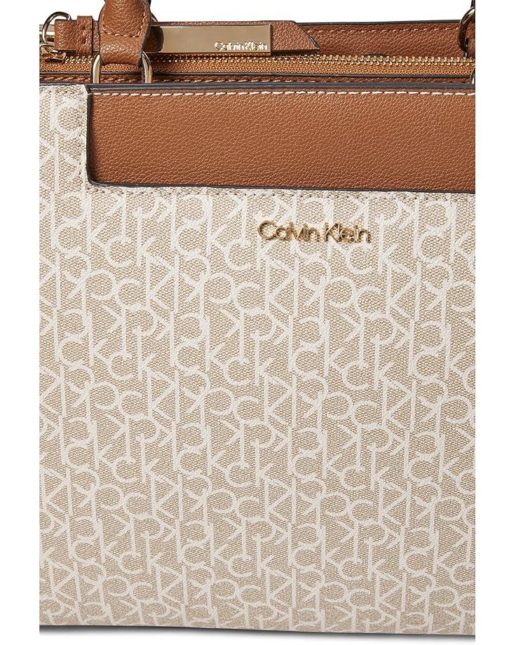 6pm Calvin Klein Edie Signature Satchel